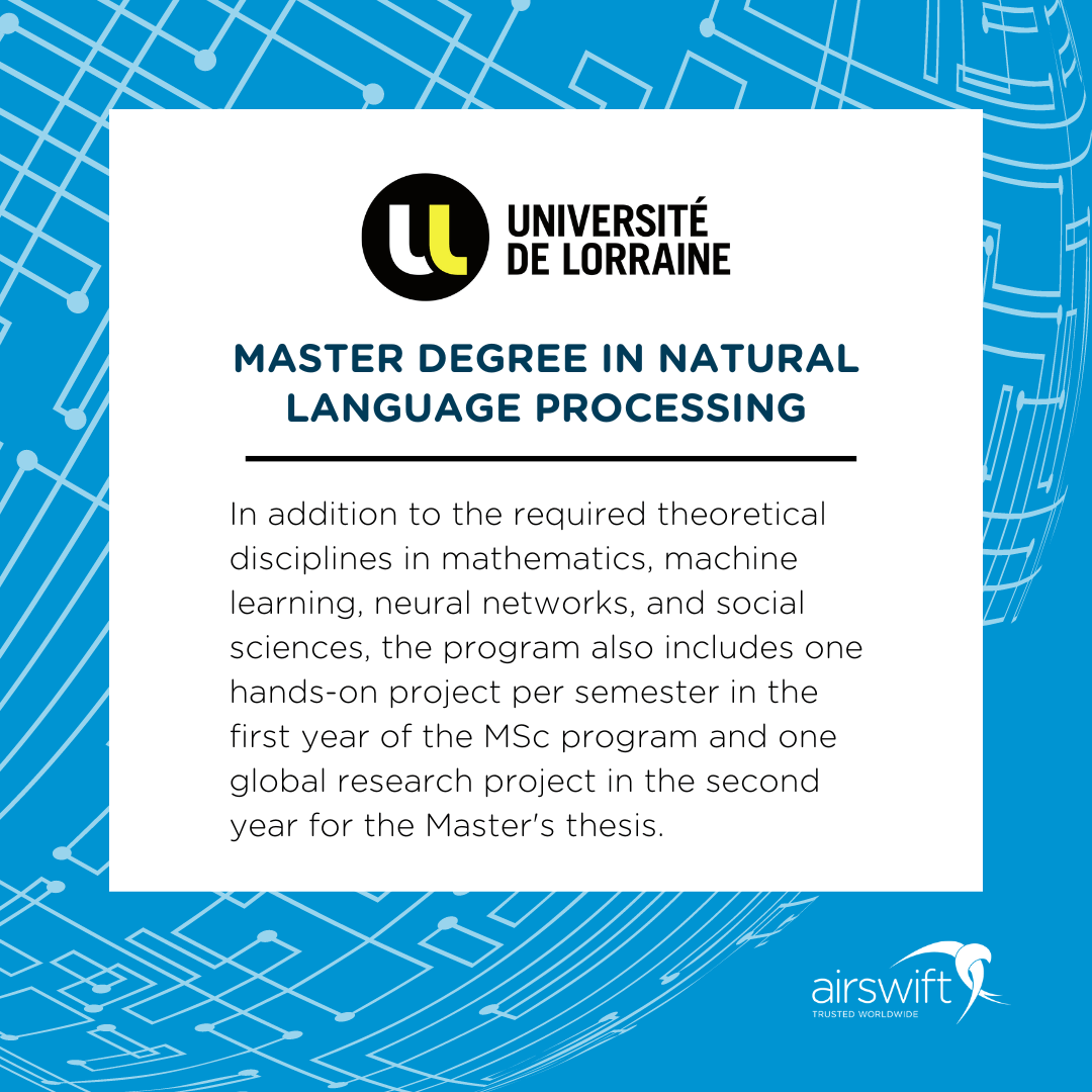 Universitie de Lorraine AI Engineering